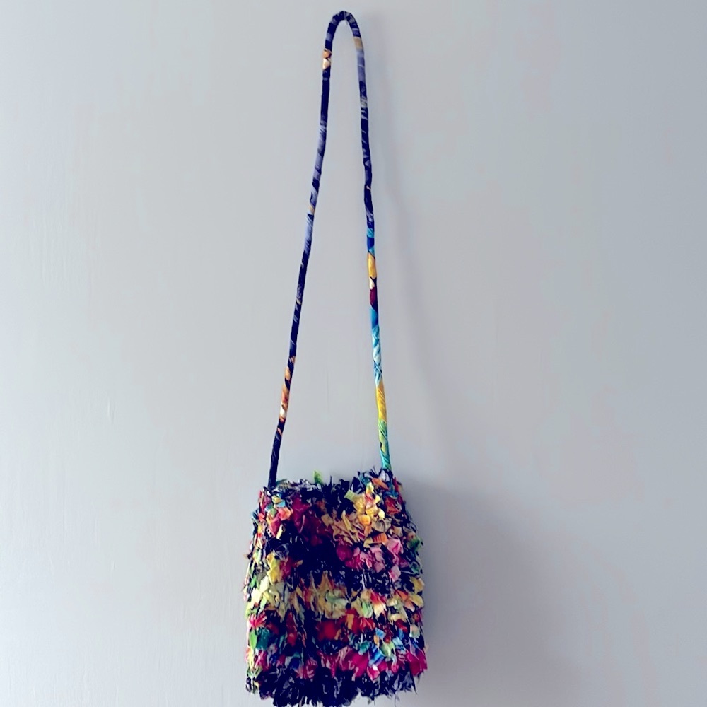 Colourful handmade bag